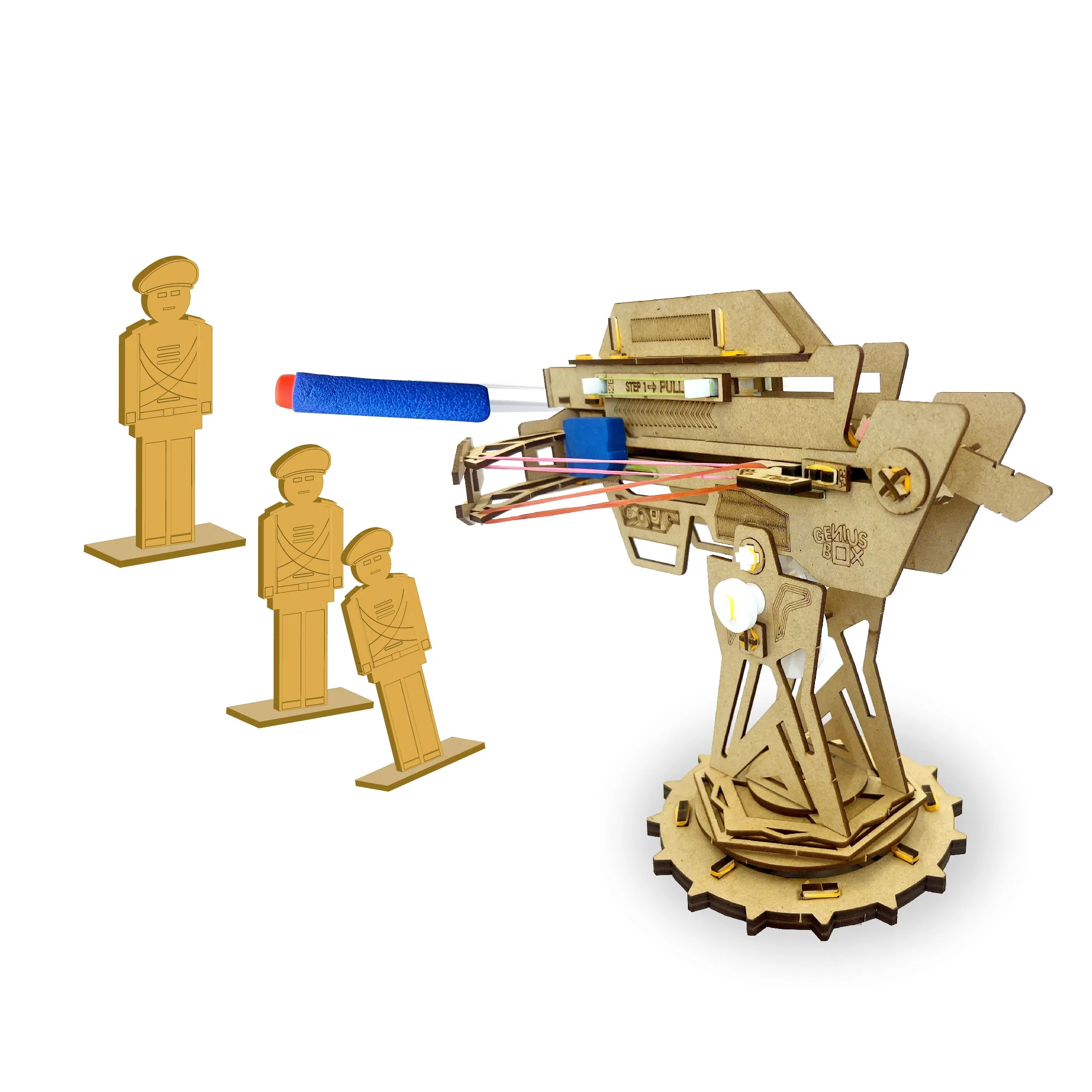 BALLISTA LAUNCHER | DIY BUILDING KIT | EASY CONSTRUCTION | PLAYFULL LEARNING | AGE: 8  YEARS